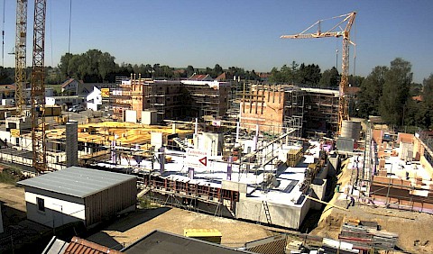 Die Baustelle am 05.Juni 2015