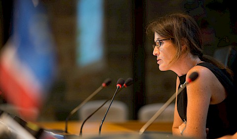 Helene Bodhuin, Referentin des Departements für 